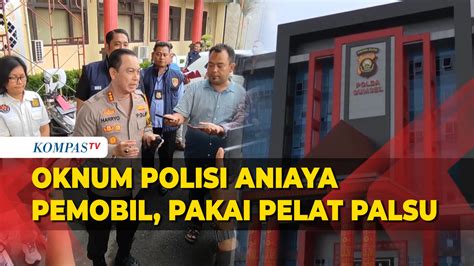 Video Oknum Polisi Viral Ancam Pengendara Ternyata Mobil Mewahnya