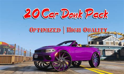 20 Car Donk Pack Fivem Grand Theft Auto 5 Optimized Mod High Quality Etsy