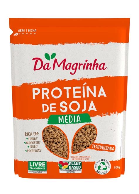 Proteína Texturizada de Soja 250g 500g Da Magrinha 100 INTEGRAL