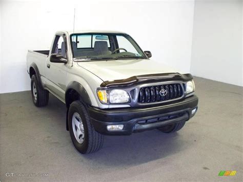 2001 Lunar Mist Silver Metallic Toyota Tacoma Regular Cab 4x4 17628043