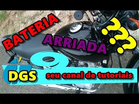 Tutorial Como Saber Se A BATERIA Da Sua Moto Esta Boa E Sendo