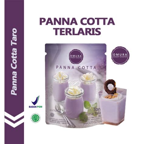 Jual Panna Cotta Panna Cotta Pudding Sutra Ala Italia Rasa Taro Susu