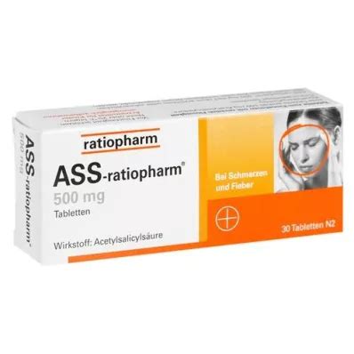 Delivery Service From Germany ASS Ratiopharm Mg Tablets Pcs