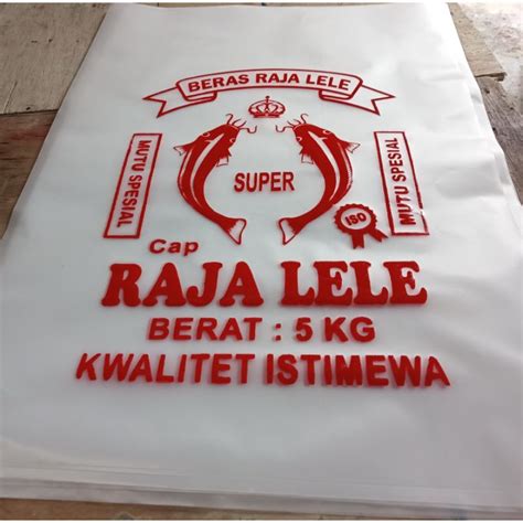 Jual Plastik Kemasan Beras 5kg Cap Raja Lele Shopee Indonesia