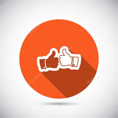 Thumb Up Icons Stock Vector By Best D