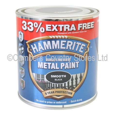 Hammerite Direct To Rust Metal Paint Smooth Finish Cambers Country Store