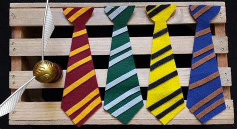 Set Of 24 Hogwarts House Ties