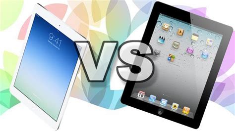 Ipad 4 Vs Ipad Air Specs