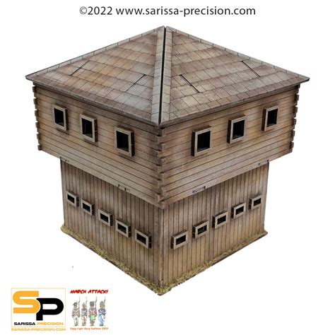 Stockade Star Fort 28mm Sarissa Precision Limited