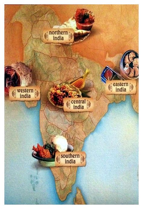 Interactive Indian Food Map Images