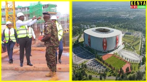 Ruto IMPRESSED By Progress Of Talanta Sports Stadium Construction YouTube