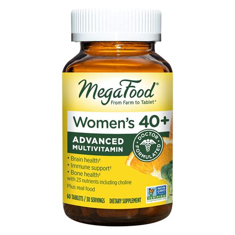 Megafood Women S 40 Advanced Multivitamin Doctor Formulated With B Vitamins D3 And K2 Choline