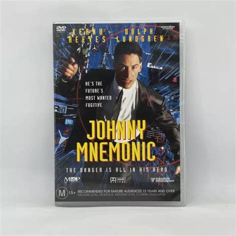 Johnny Mnemonic Keanu Reeves Dolph Lundgren Dvd Movie Film Free Post R