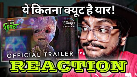 Marvel Studios I Am Groot Season 2 Trailer REACTION Indian Reacts To