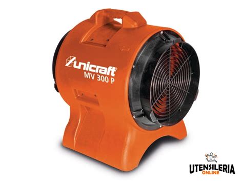 Ventilatore Portatile Assiale Unicraft Mv P W Flusso M H