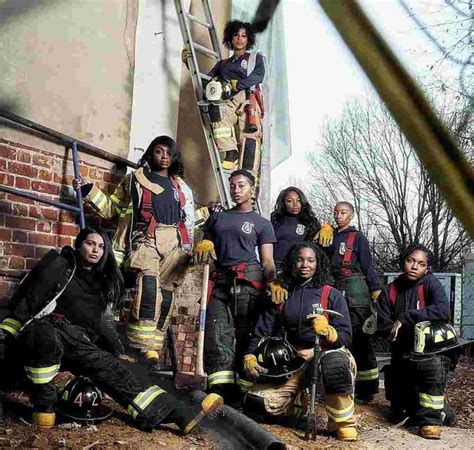 Photograph Of African American Female Firefighters Goes Viral For Crushing Gender Race Stereotypes