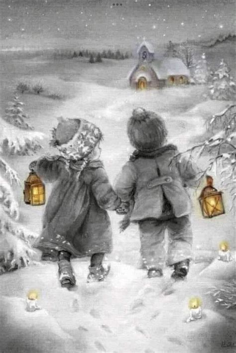 Pin By Clarence Jackson Jr On Snow In Winter Christmas Scenes