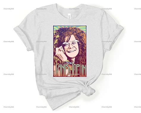 Janis Joplin Vintage Shirt Janis Joplin Inspired Tee Rock Etsy