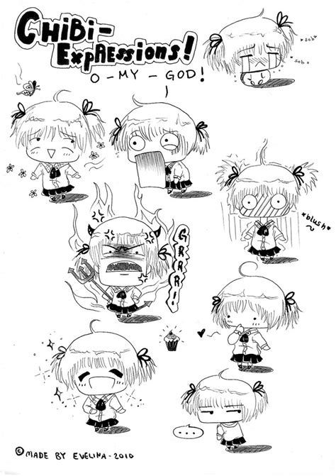 More Chibi Expressions by miyakies on deviantART | Manga drawing ...