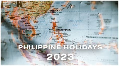 List Official Philippine Holidays For