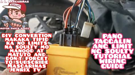 PAANO MAG CONVERT NG CDI PANG SPORTY SA SOULTY WIRING GUIDE FROM JENRIX