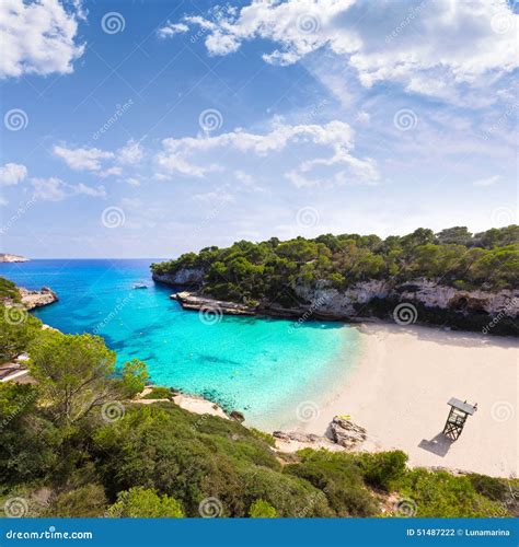 Majorca Cala Llombards Santanyi Beach Mallorca Stock Photo Image Of