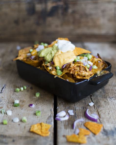 Pulled Chicken Met Nacho S En Gesmolten Cheddar Zoete Zusjes