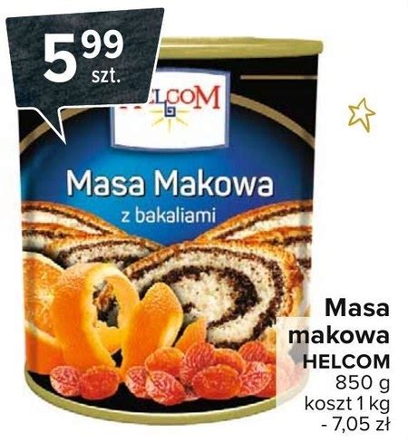 Masa Makowa Helcom Promocja Globi Ding Pl