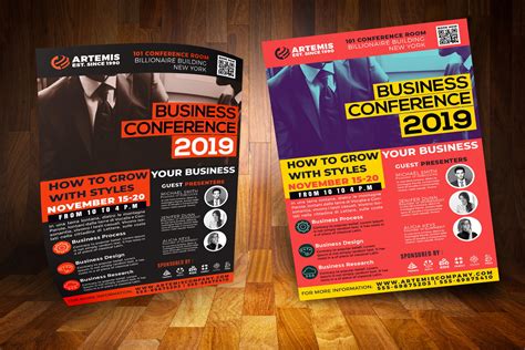 Business Conference Flyer Graphic By Mintdesign · Creative Fabrica