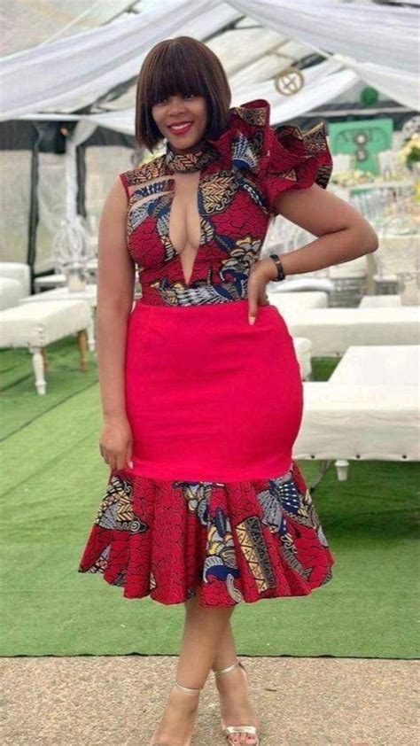 Pin By Yakoema Fashion On Ankara Dress Styles South African