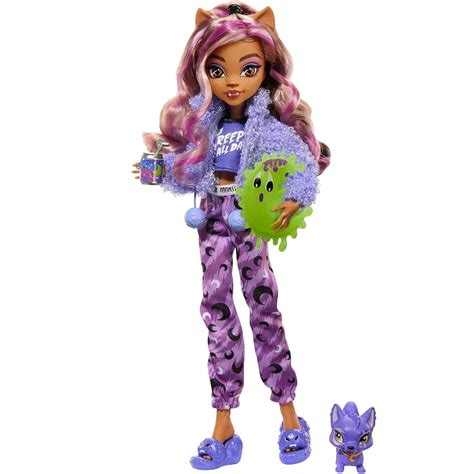 Monster High Creepover Party Clawdeen Wolf Baba Kieg Sz T Kkel Mattel