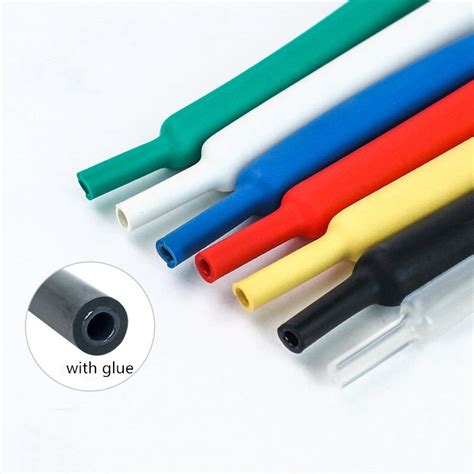 1M Dual Wall Heat Shrink Tube Thick Glue 3 1 Ratio Shrinkable Tubing