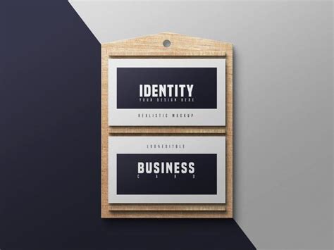 Free Elegant Business Cards Mockup Psd Dreambundles