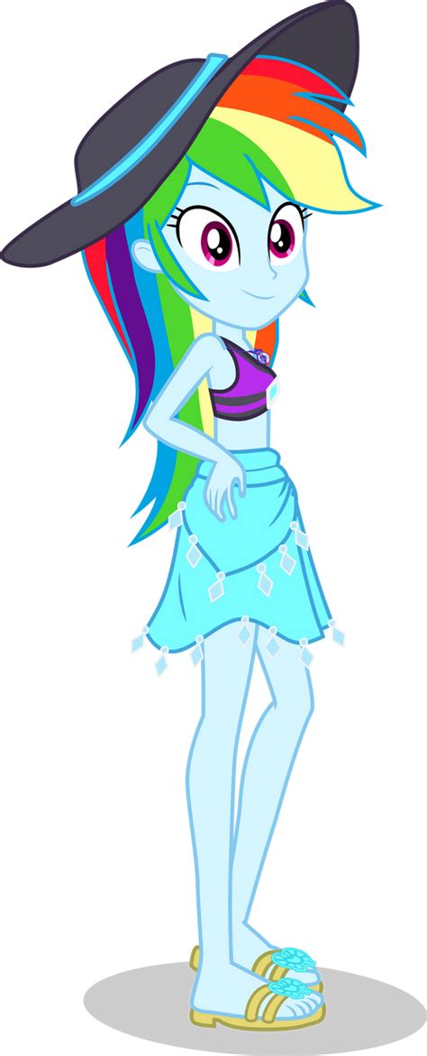 Rainbow Dash Eqg Swimsuit Swap Wrarity By Dustinwatsongkx On