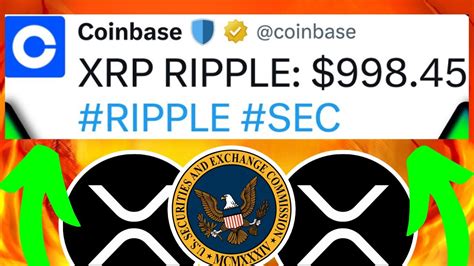 COINBASE IS GOING TO NUKE XRP XRP RIPPLE 998 45 NOT A JOKE THIS YEAR