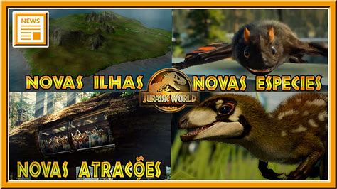 Tudo Sobre A Nova AtualizaÇÃo E Dlc Do Jurassic World Evolution 2 Youtube