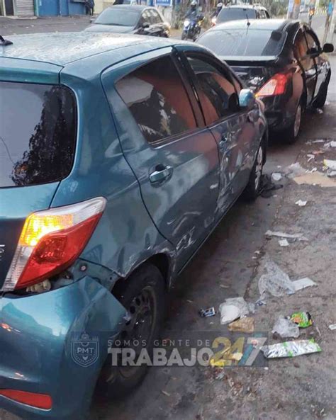 Transito Villa Nueva On Twitter Se Atiende Triple Colisi N En La A