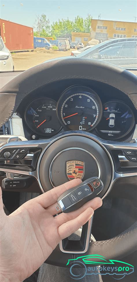 Ключ Порше 911 (Porsche 911) 2005-2010