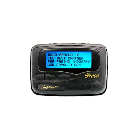 Paging Alphanumeric Pagers Al25 Gold 4 Line Alphanumeric Pager