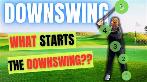 What Starts The Downswing In Golf Proper Golf Swing Sequence Youtube