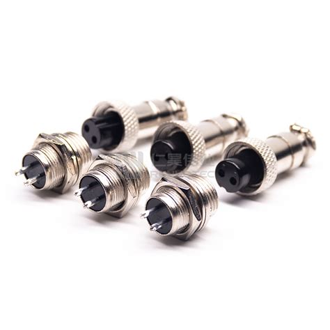 Aviation Connector M12 Male Female Plug Socket Gx12 4 Pin Connector Aviation Connector And