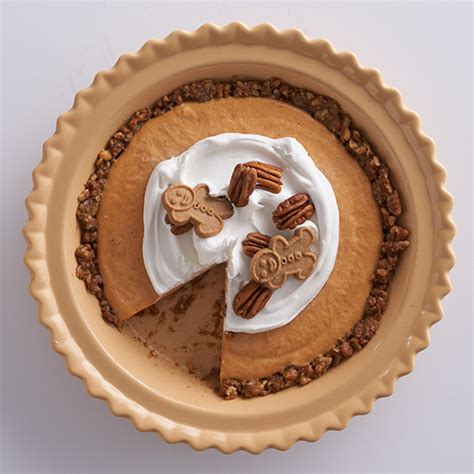 Pumpkin Pie With Ice Cream