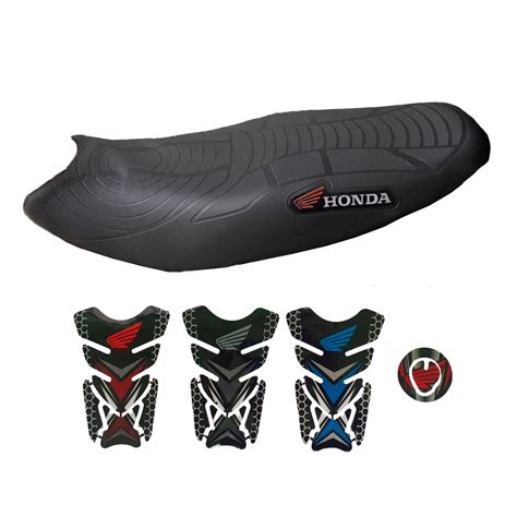 Kit Capa Banco Emborrachada Titan Fan Bros Cg Twister Yamaha E Tank Pad