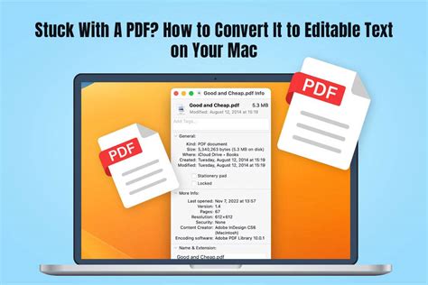 Master the art of converting PDFs to editable text on Mac 
