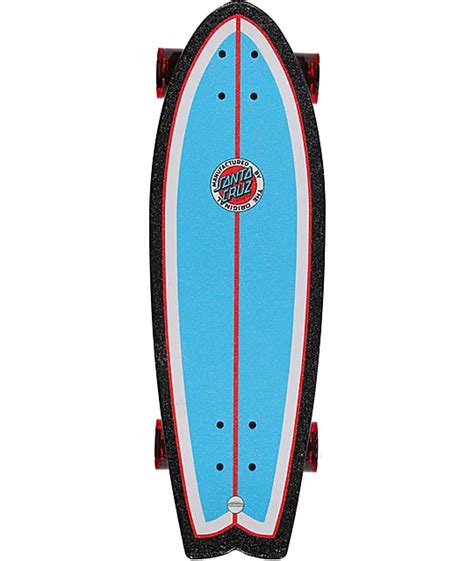 Santa Cruz Land Shark Retro 277 Cruiser Complete Zumiez