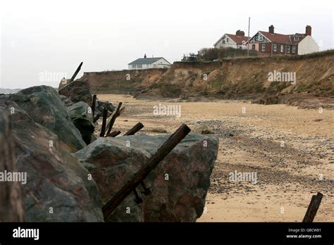 Happisburgh - Coastal Erosion - Norfolk Stock Photo - Alamy