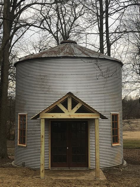 Grain Bin Cottage With Porch Etsy