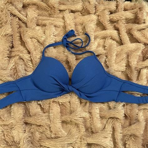Shade Shore Swim Brand New Shade Shore Blue Bikini Top D Poshmark