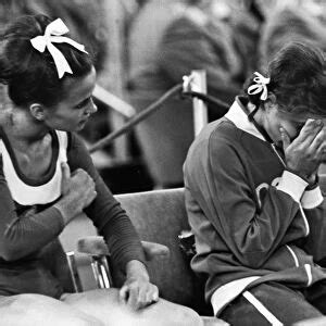 Olga Korbut in tears at the 1972 Munich Olympics Our beautiful pictures ...