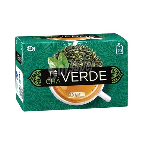 Hacendado Infusi N De T Verde Paquete Bolsitas